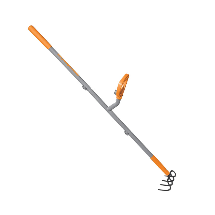 ErgieShovel 54" Ergonomic Cultivator, 4-Tine Garden Tool, D-Grip Handle, CLTV45