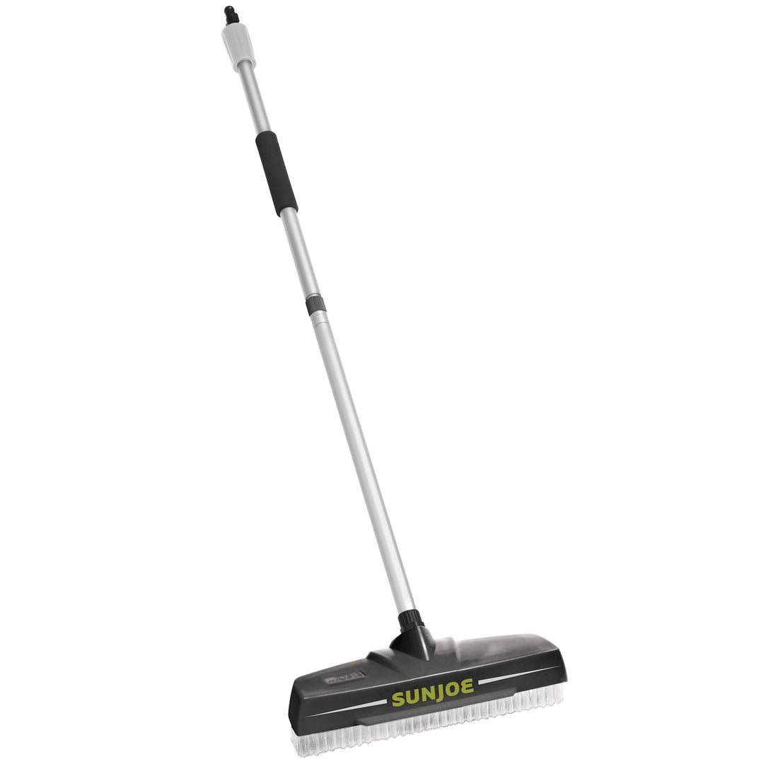 Sun Joe Power Scrubber Broom Long Handle Pressure Washer Attachment, SPX-PWB1