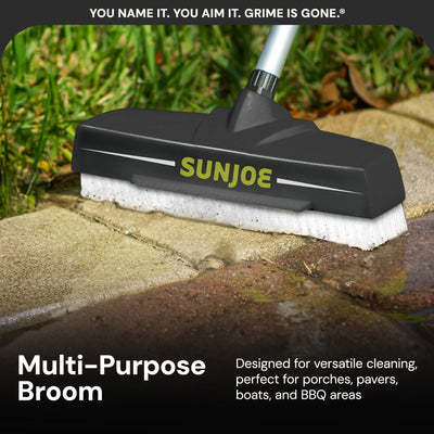 Sun Joe Power Scrubber Broom Long Handle SPXPressure Washer Attachment(Open Box) - VMInnovations