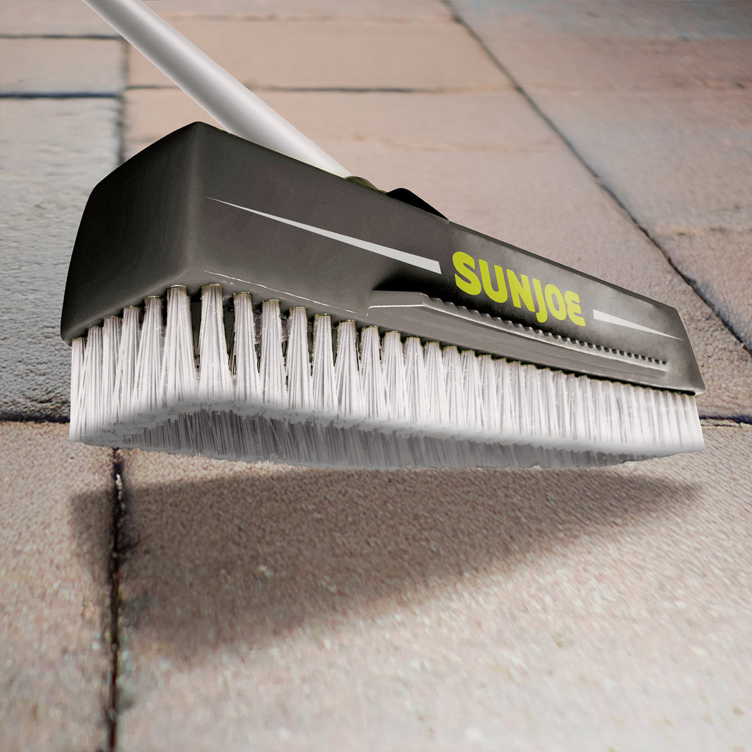 Sun Joe Power Scrubber Broom Long Handle Pressure Washer Attachment, SPX-PWB1