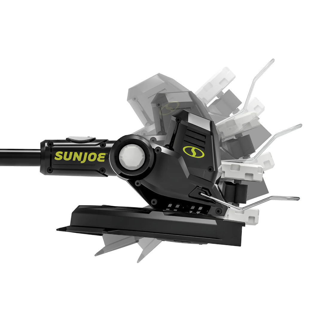 Sun Joe 24V 12" Multi-Angle Head Cordless Dual Line String Trimmer Kit, 24V-ST14