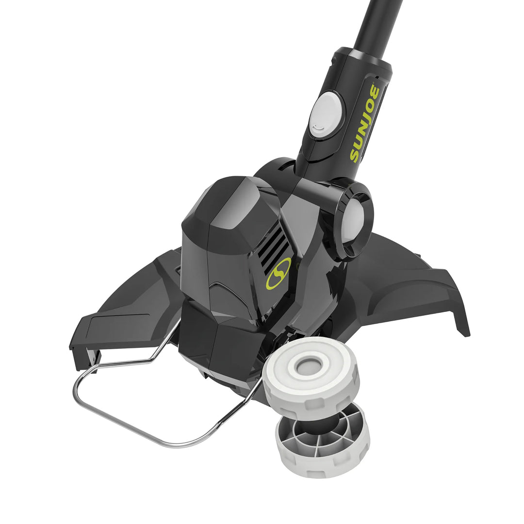 Sun Joe 24V 12" Multi-Angle Head Cordless Dual Line String Trimmer Kit(Open Box)