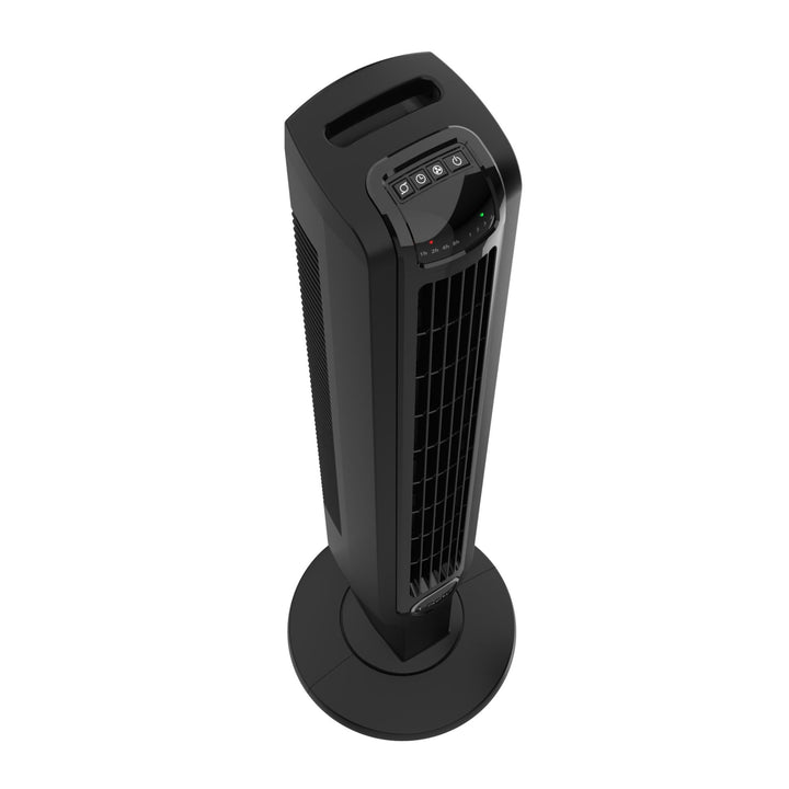 Lasko 36 Inch 4 Speed Oscillating Tower Fan with Timer and Remote, Blk(Open Box)