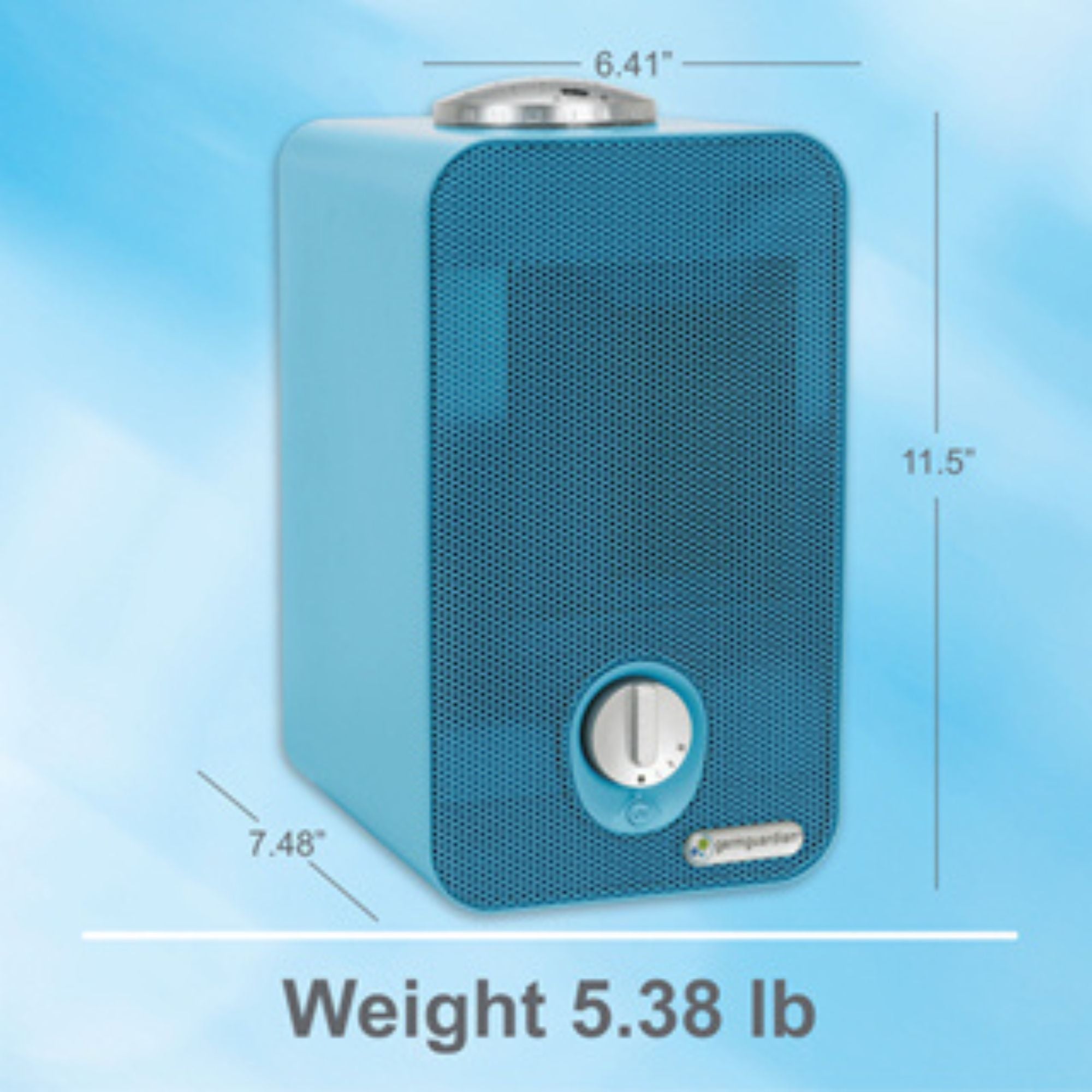 GermGuardian Air Purifier for Home with HEPA Pure Filter, Night Light, Blue - VMInnovations