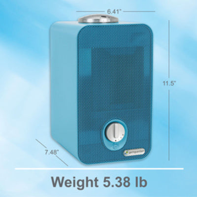 GermGuardian Air Purifier for Home with HEPA Pure Filter, Night Light, Blue - VMInnovations