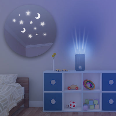 GermGuardian Air Purifier for Home with HEPA Pure Filter, Night Light, Blue - VMInnovations