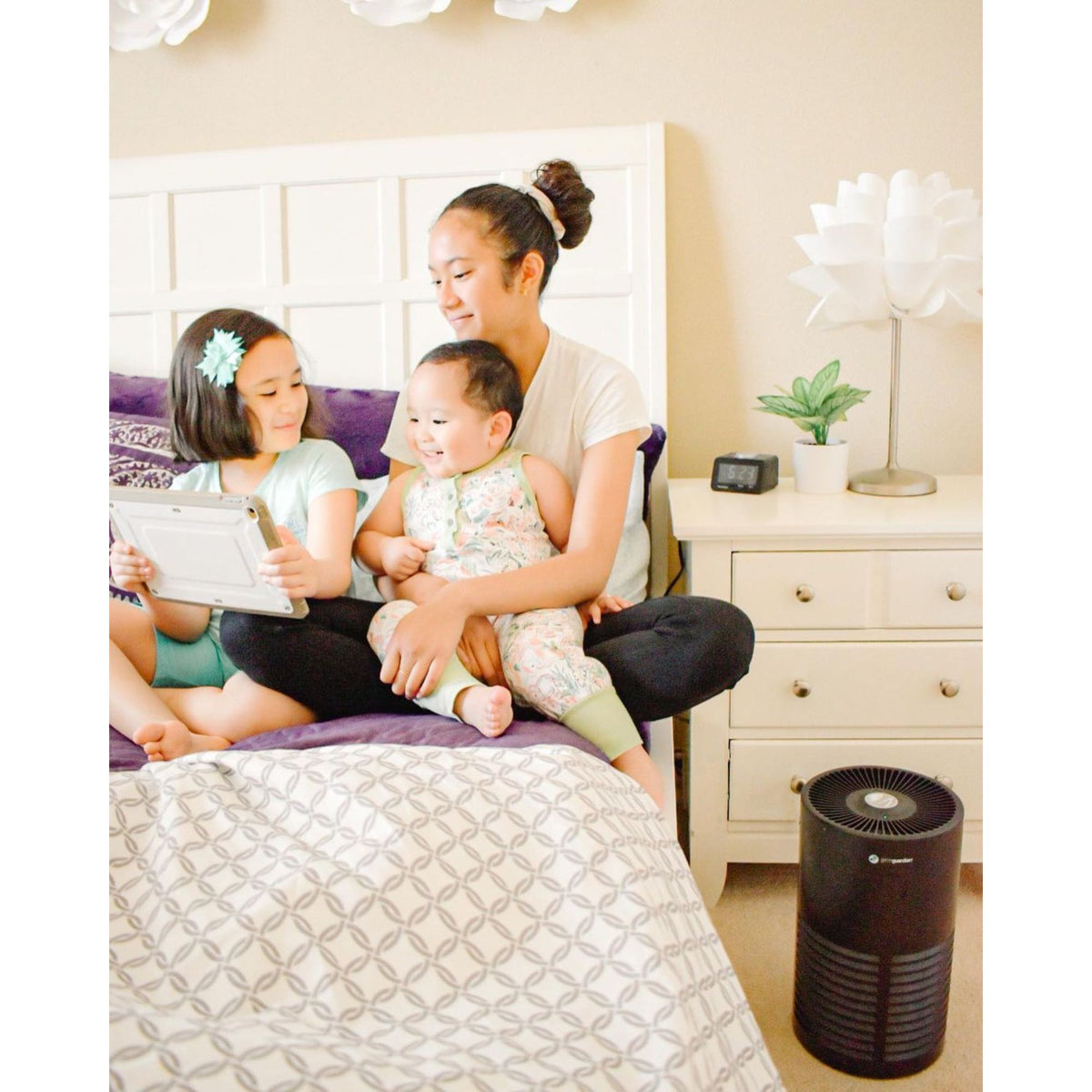 GermGuardian 15" Air Purifier w/ HEPA Filter to Reduce/Trap Allergens (Open Box) - VMInnovations