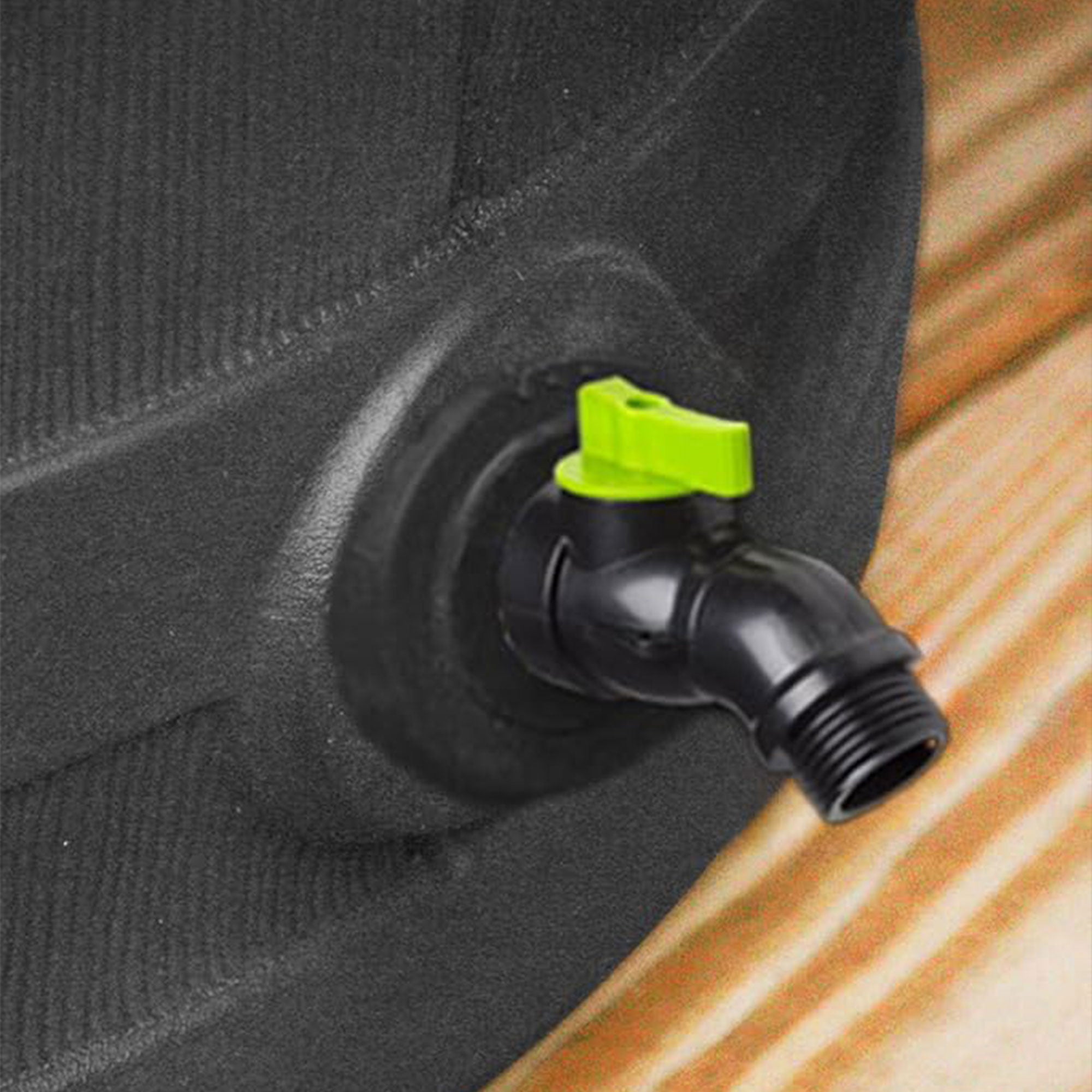 Good Ideas Rain Wizard Eco 50Gal Rain Saver, Spigot Recycled Materials(Open Box) - VMInnovations