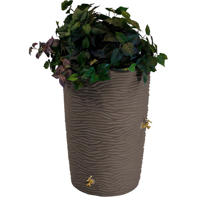 Good Ideas Impressions 50 Gallon Palm Trunk Rain Saver Barrell (Open Box) - VMInnovations
