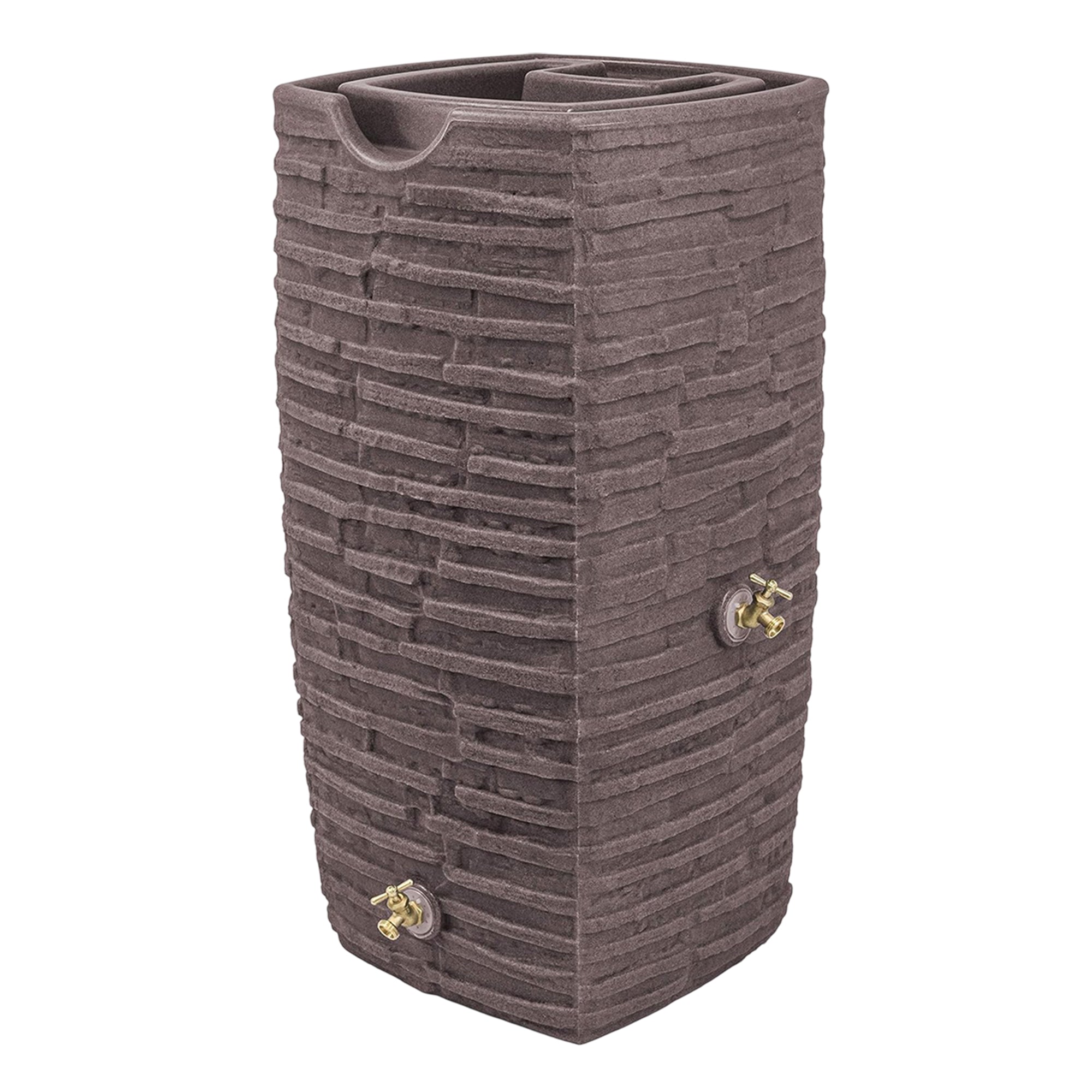 Good Ideas Impressions Riverwalk 50 Gallon Rain Saver with Spigots (Open Box)