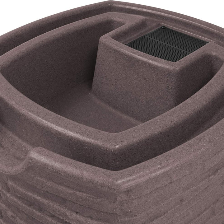 Good Ideas Impressions Riverwalk 50 Gallon Rain Saver with Spigots (Open Box)