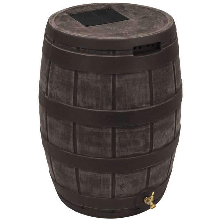 Good Ideas Rain Vault 50GAL Rain Barrel with Spigot, Handles & Screen (Open Box)