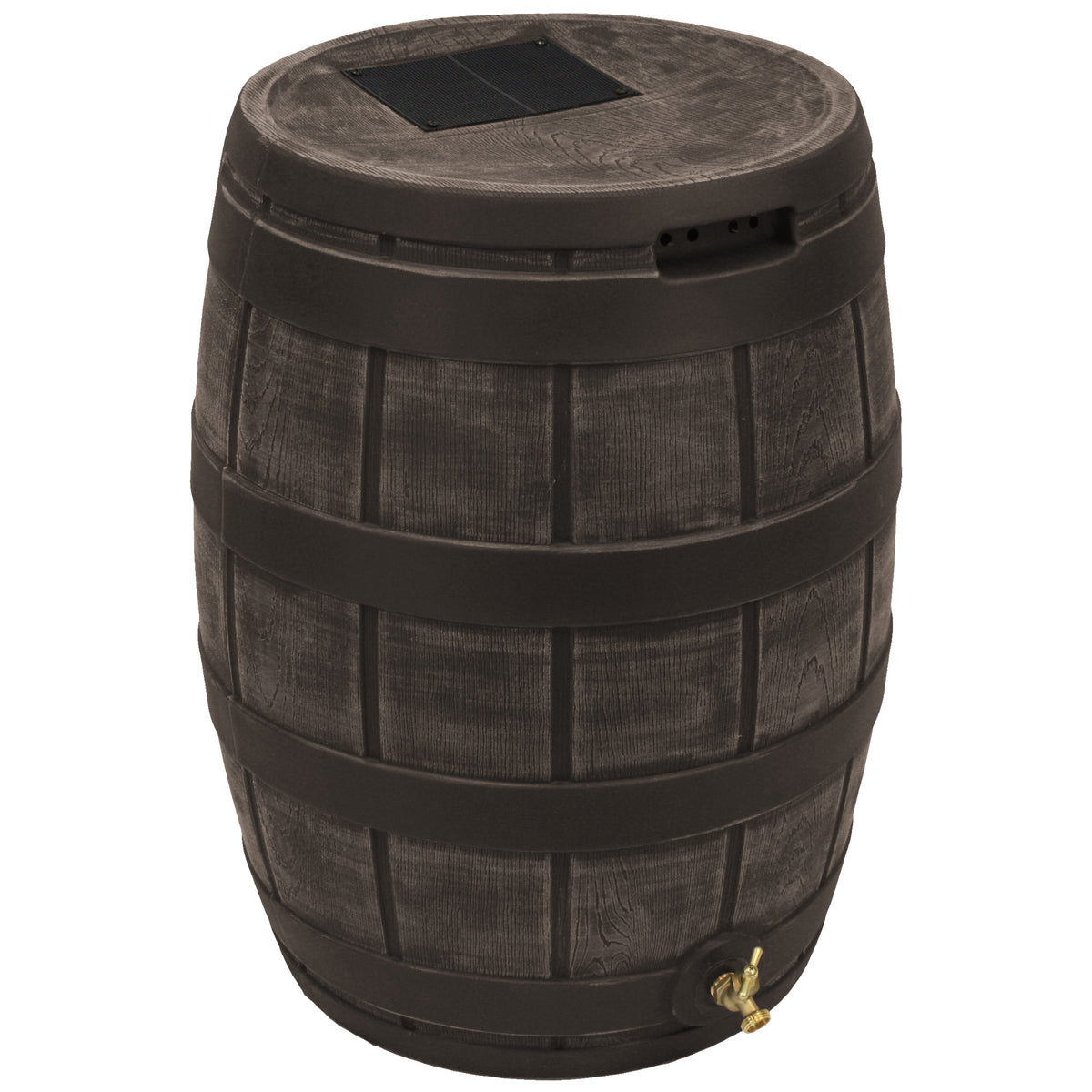 Good Ideas Rain Vault 50GAL Rain Barrel with Spigot, Handles & Screen (Open Box) - VMInnovations