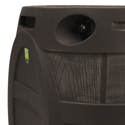 Good Ideas Rain Vault 50GAL Rain Barrel with Spigot, Handles & Screen (Open Box) - VMInnovations