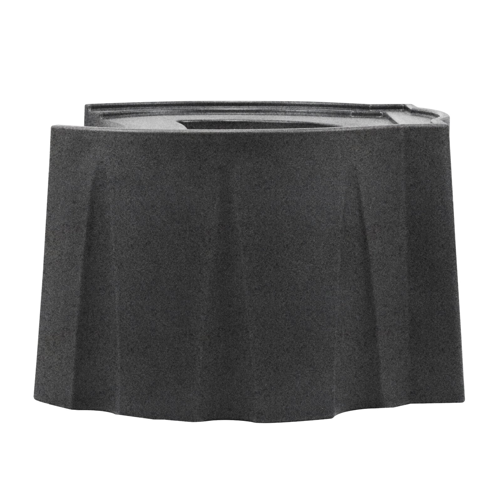 Good Ideas Rain Wizard Rain Barrel Stand, Adds Room for Buckets, Dark Granite - VMInnovations