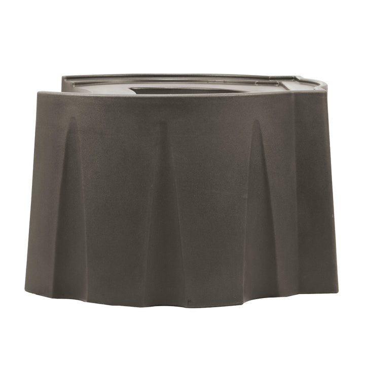 Good Ideas Rain Wizard Universal Rain Barrel Stand, Adds Room for Buckets, Oak