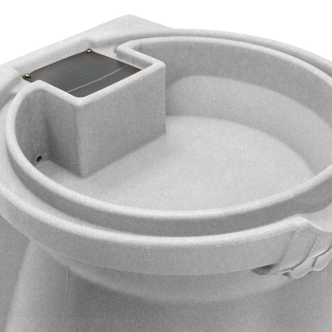 Good Ideas Rain Wizard 65 Gallon Plastic Resin Urn Barrell and Rain Wizard Stand