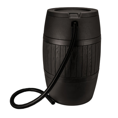 Good Ideas Bushman Spruce Creek 54 Gal Rain Saver Barrel with Spigot, (Open Box)
