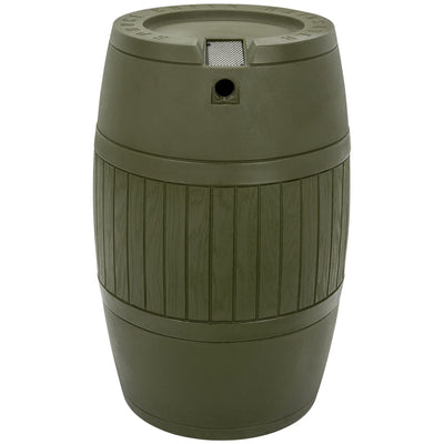 Good Ideas Bushman Spruce Creek 54 Gal Rain Saver Barrel with Spigot (Open Box)