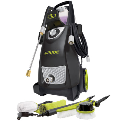 Sun Joe Electric Pressure Washer with Wheels & Auto Cleaning System Accessories