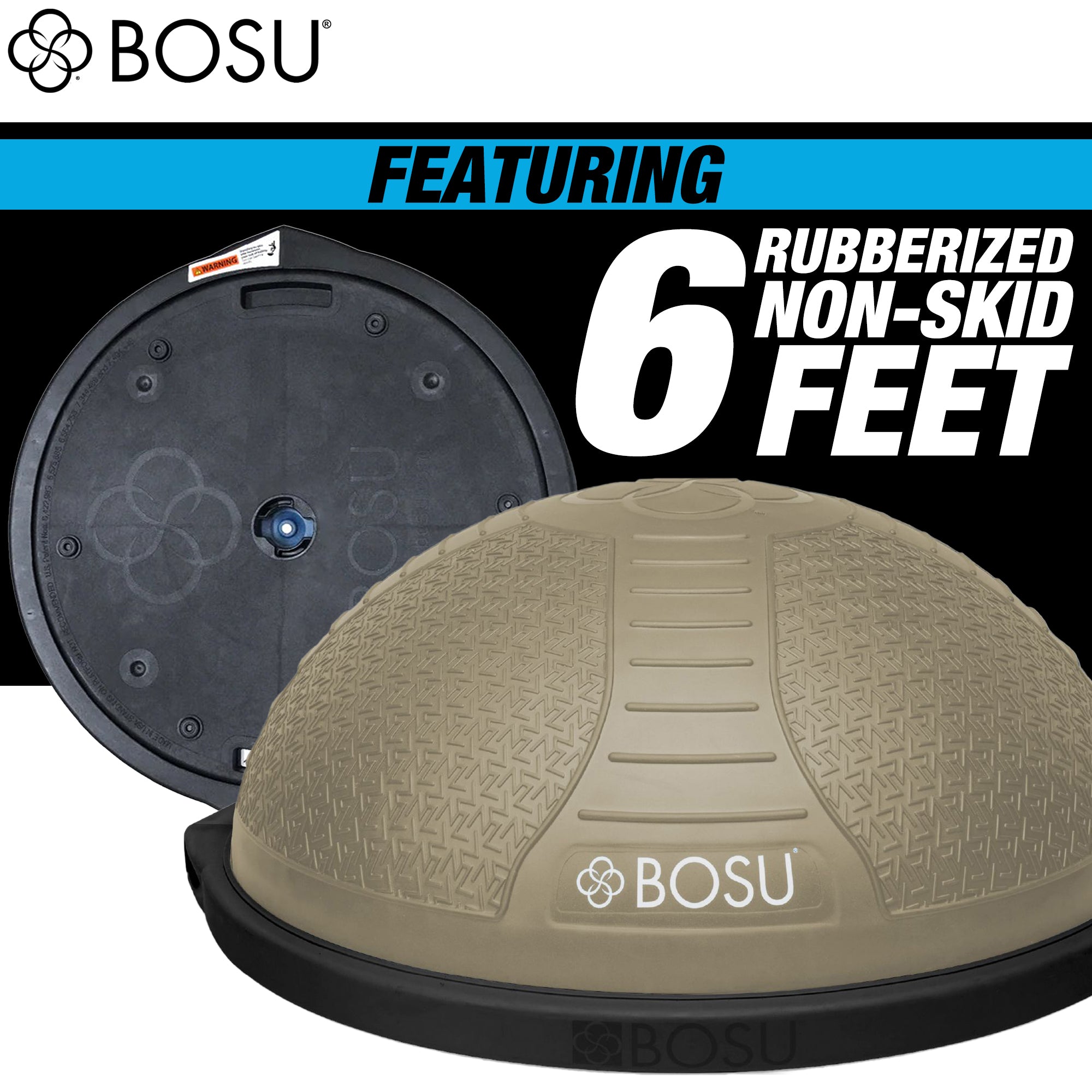 Bosu NEXGEN Balance Strength Trainer, Home Gym Workout Equipment, 26"(Open Box) - VMInnovations