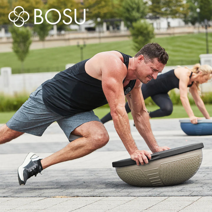 Bosu NEXGEN Balance Strength Trainer, Home Gym Workout Equipment, 26", Sandstone