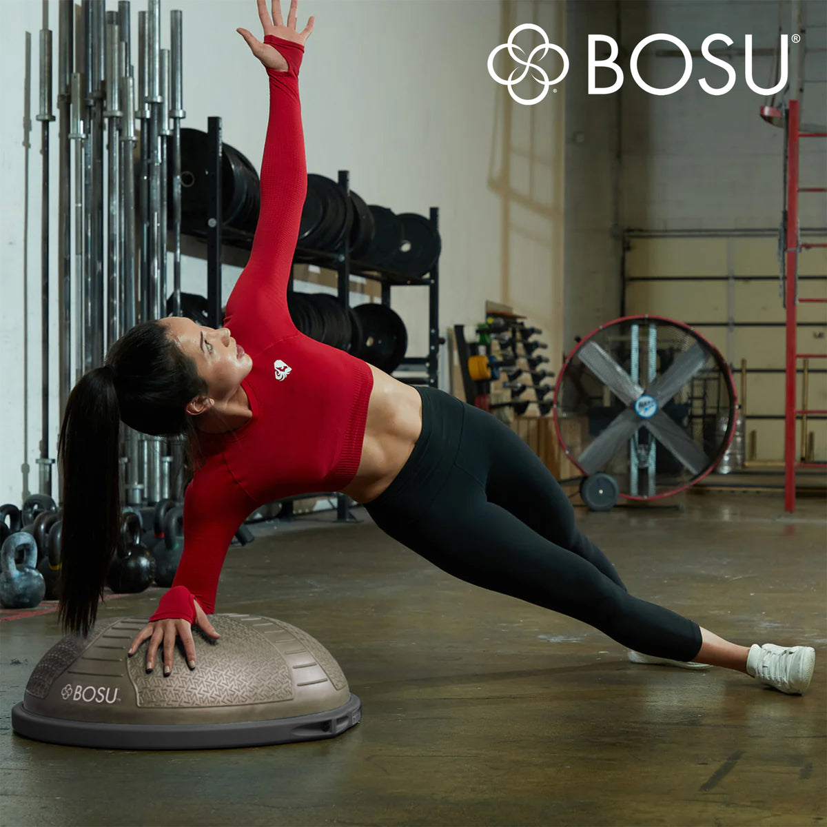 Bosu NEXGEN Balance Strength Trainer, Home Gym Workout Equipment, 26"(Open Box) - VMInnovations