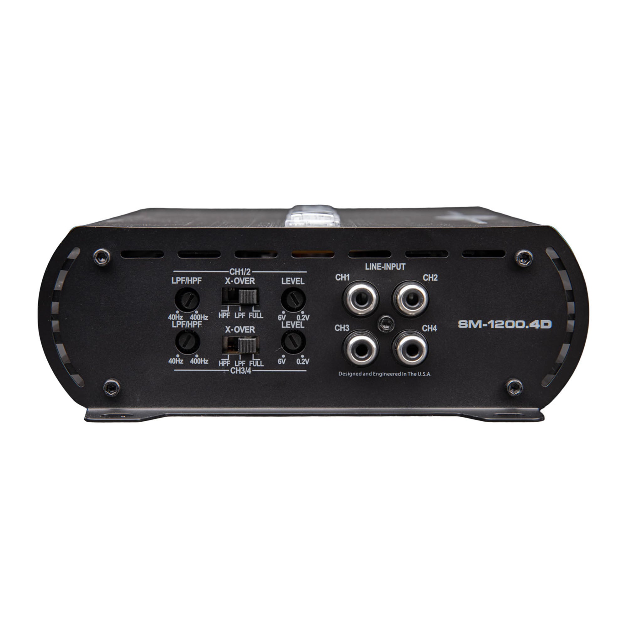Autotek 1200W 4 Channel Car Audio Amplifier Bass Knob, Street Machine SM-1200.4D - VMInnovations