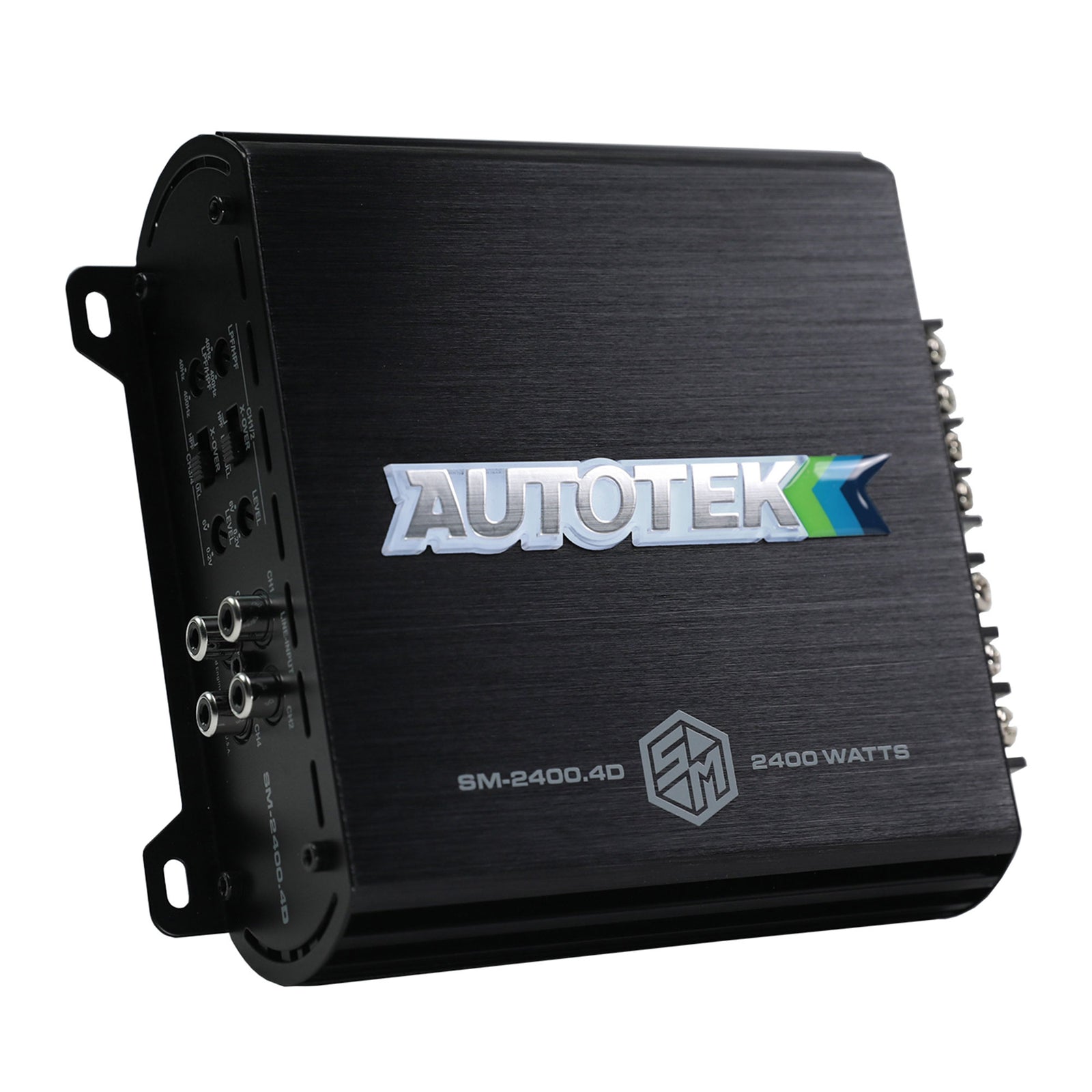 Autotek 2400W 4 Channel Car Audio Amplifier Bass Knob, Street Machine SM-2400.4D - VMInnovations