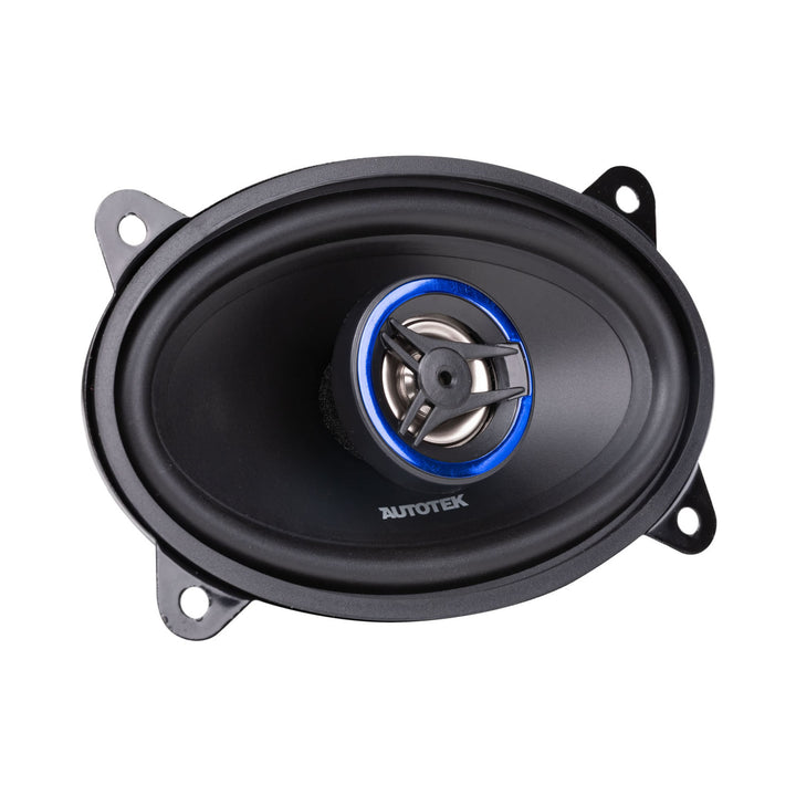 Autotek Street Machine 200W 4x6 Inch 2-Way Car Audio Coaxial Speakers, 2 Pack