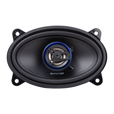 Autotek Street Machine 200W 4x6 Inch 2-Way Car Audio Coaxial Speakers, 2 Pack - VMInnovations