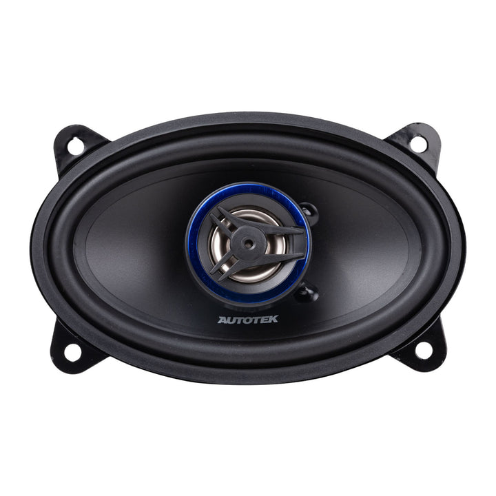 Autotek Street Machine 200W 4x6 Inch 2-Way Car Audio Coaxial Speakers, 2 Pack