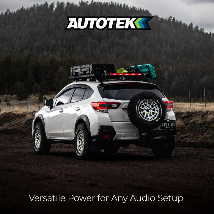 Autotek Street Machine 200W 4x6 Inch 2-Way Car Audio Coaxial Speakers, 2 Pack