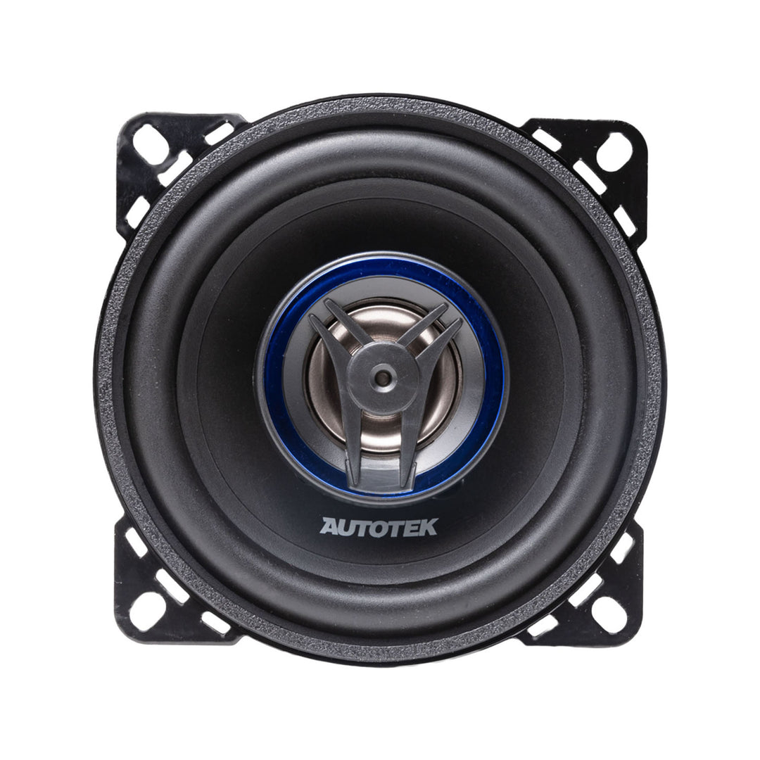 Autotek Street Machine 200 Watt 4 Inch 2 Way Car Audio Coaxial Speakers, 2 Pack