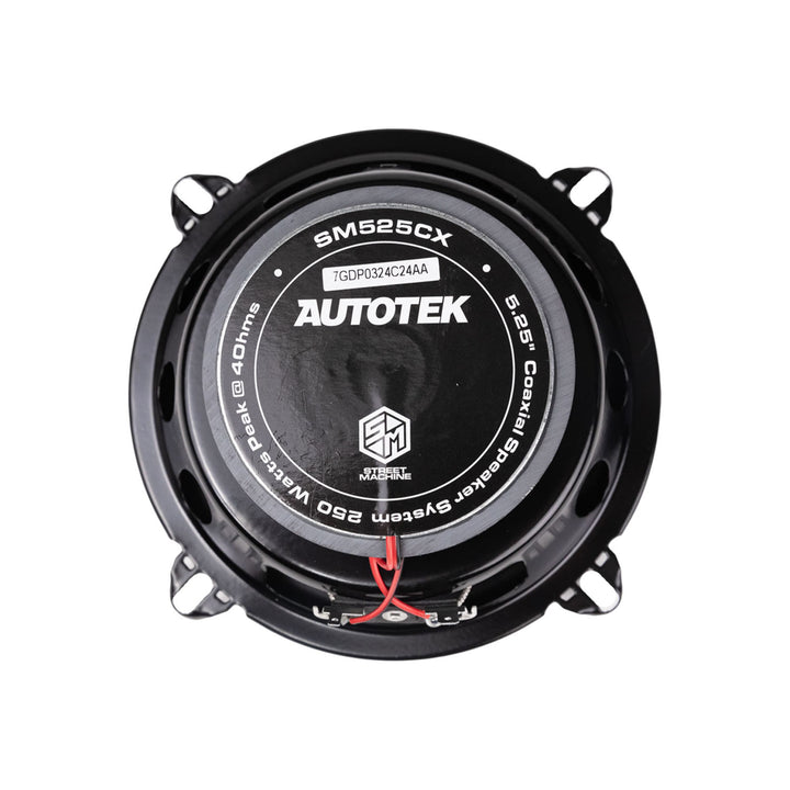 Autotek 4 Pack Street Machine 250 Watt 5.25" 2 Way Car Audio Coaxial Speakers