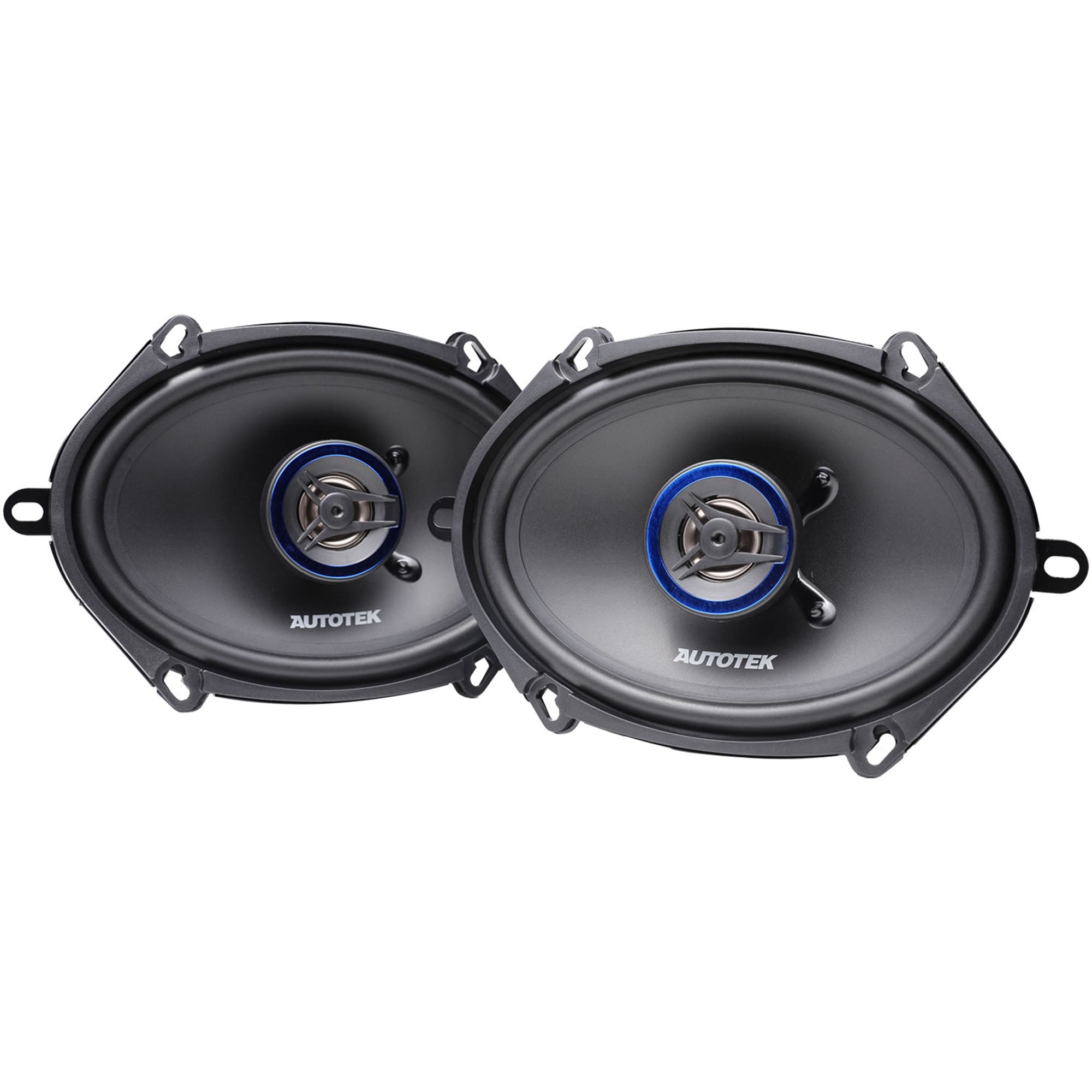 Autotek Street Machine 250W 5"x7" & 6"x8" 2 Way Car Audio Coaxial Speakers, Pair - VMInnovations