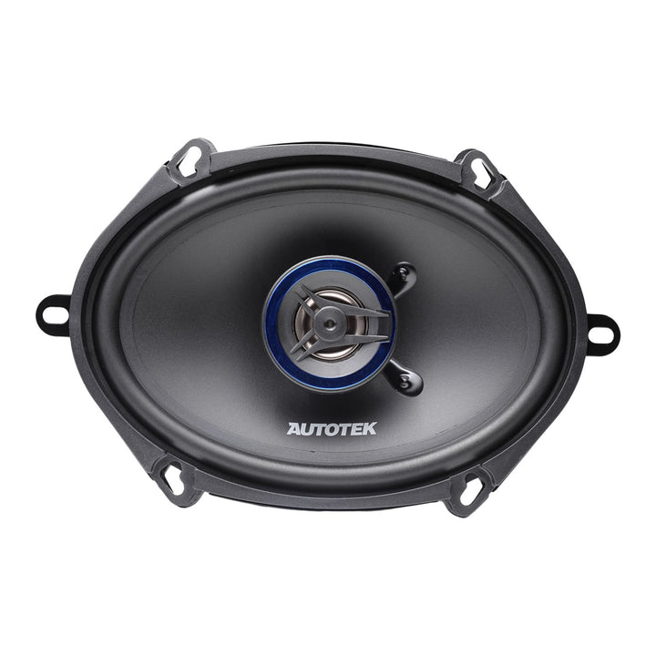 Autotek 4 Pack Street Machine 250W 5"x7" & 6"x8" 2 Way Car Audio Coaxial Speaker