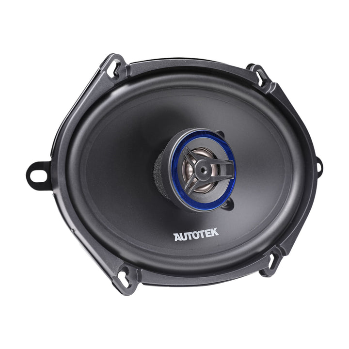 Autotek 4 Pack Street Machine 250W 5"x7" & 6"x8" 2 Way Car Audio Coaxial Speaker