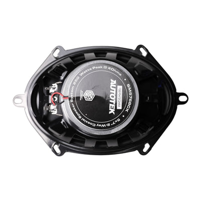 Autotek Street Machine 250W 5"x7" & 6"x8" 2 Way Car Audio Coaxial Speakers, Pair