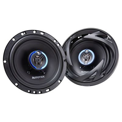 Autotek Street Machine 6.5 Inch 3-Way Car Audio Universal Coaxial Speakers, Pair - VMInnovations