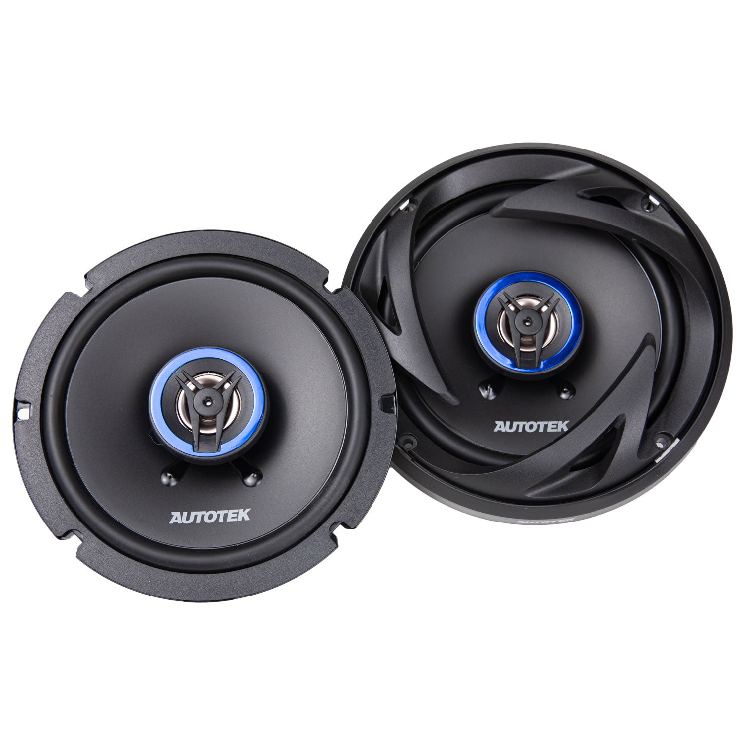 Autotek Street Machine 6.5 Inch 2-Way Shallow Car Audio Coaxial Speakers, Pair - VMInnovations