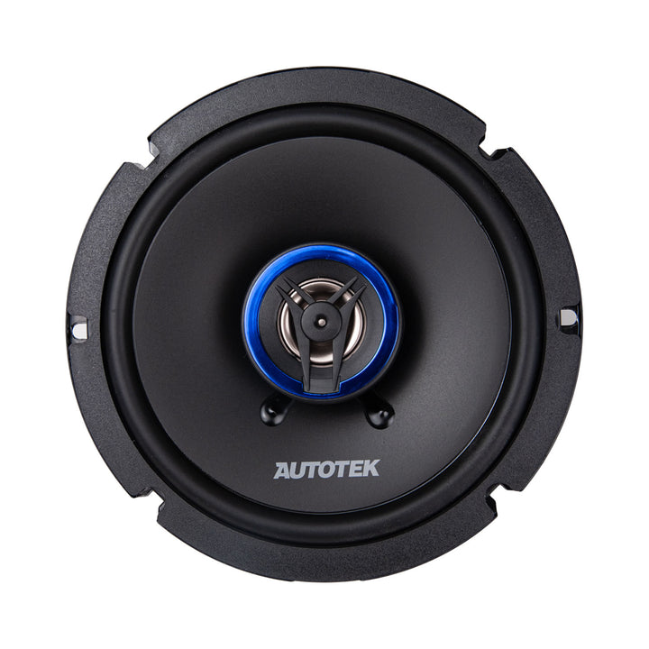 Autotek Street Machine 6.5 Inch 2-Way Shallow Car Audio Coaxial Speakers, Pair