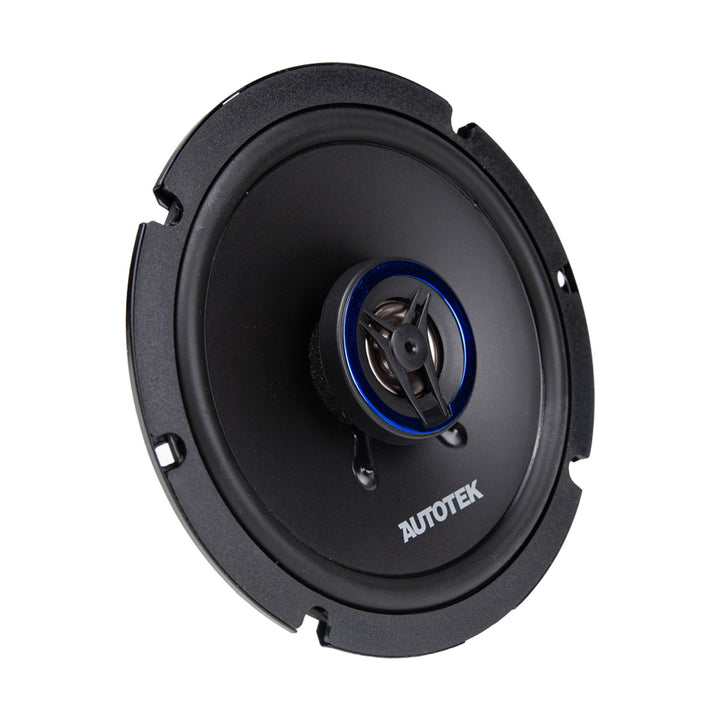Autotek Street Machine 6.5 Inch 2-Way Shallow Car Audio Coaxial Speakers, Pair