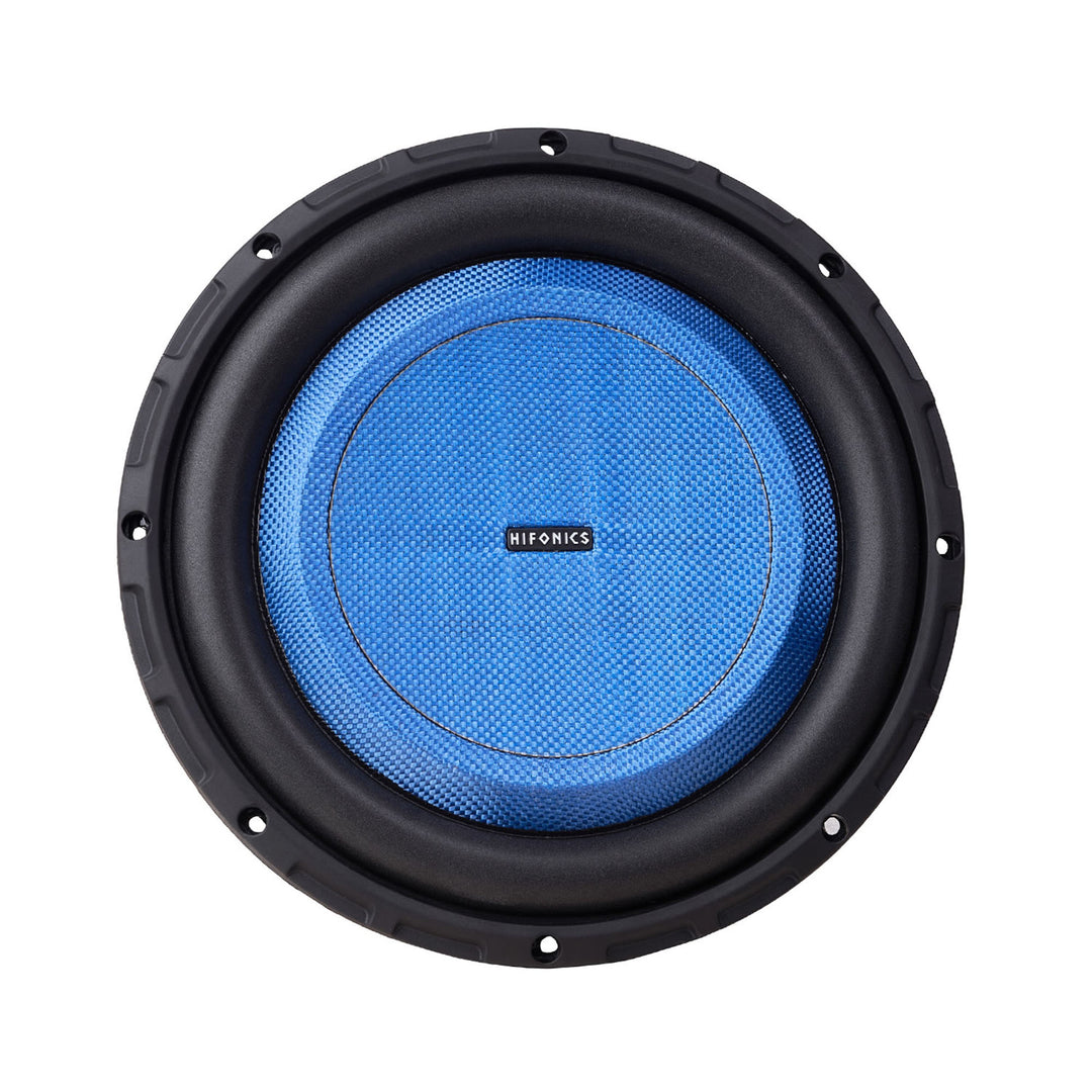 Hifonics 4 Pack ELITE 10” Shallow Subwoofer Dual Voice Coil Audio Speaker, 600W