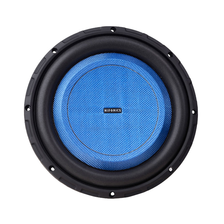 Hifonics 4 Pack ELITE 10” Shallow Subwoofer Dual Voice Coil Audio Speaker, 600W