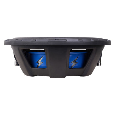 Hifonics 2 Pack ELITE 10” Shallow Subwoofer Dual Voice Coil Audio Speaker, 600W