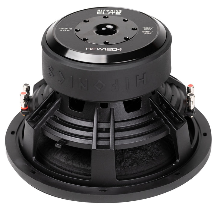 Hifonics 2 Pack ELITE 12" Subwoofer, Dual Voice Coil Car Audio Speaker, 1600W