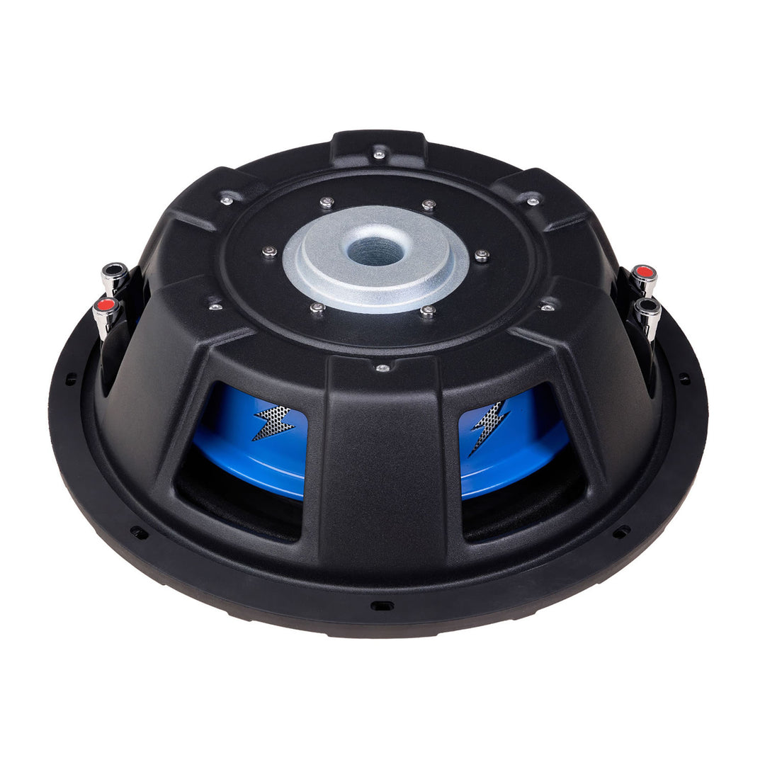 Hifonics 4 Pack ELITE 12” Shallow Subwoofer Dual Voice Coil Audio Speaker, 600W