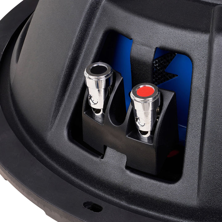 Hifonics 4 Pack ELITE 12” Shallow Subwoofer Dual Voice Coil Audio Speaker, 600W