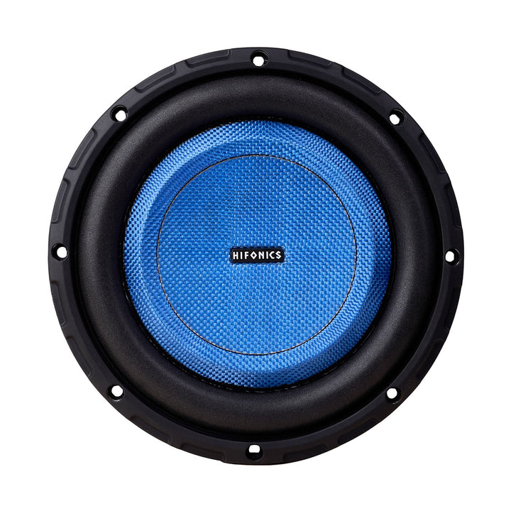 Hifonics 2 Pack ELITE 8” Shallow Subwoofer, Dual Voice Coil Audio Speaker, 500W